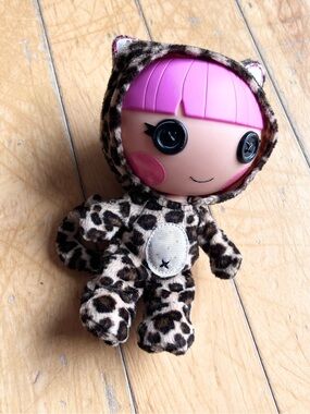Lalaloopsy RARE 2011 Littles Cheetah Print Whiskers Lions Roar Kat's Sister 7"